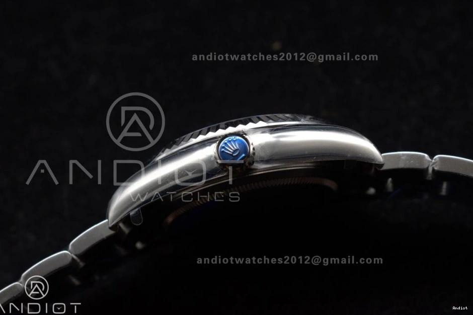 SS ZF 1:1 Edition Bracelet on 326934 SS 904L Blue Best Sky-Dweller A2824 Dial 1117